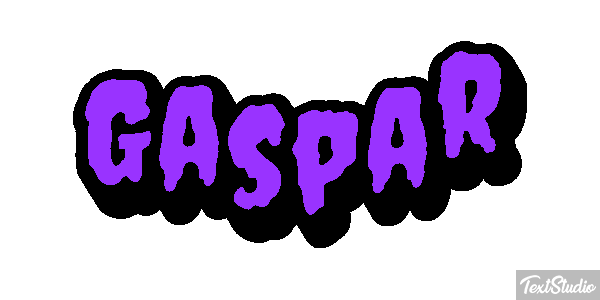 Gaspar Efecto de texto