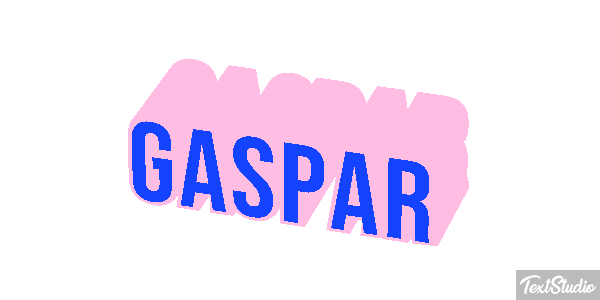 Gaspar Efecto de texto