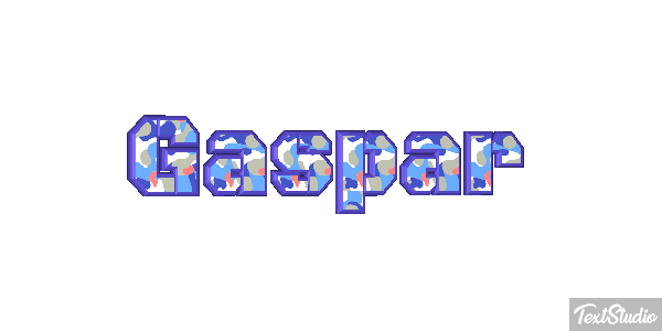 Gaspar Efecto de texto