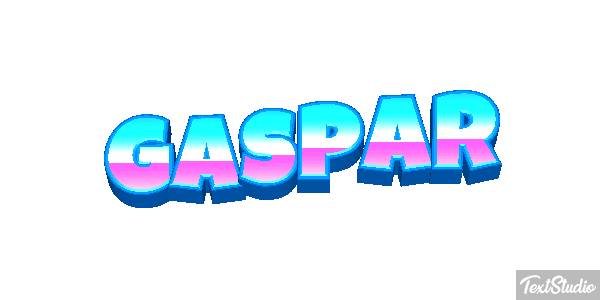 Gaspar Efecto de texto