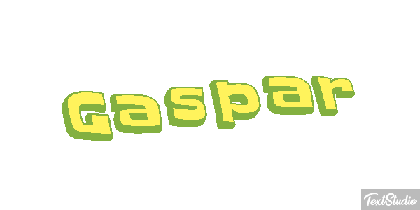 Gaspar Efecto de texto