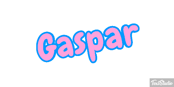 Gaspar Efecto de texto