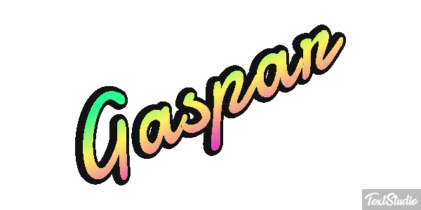 Gaspar Efecto de texto
