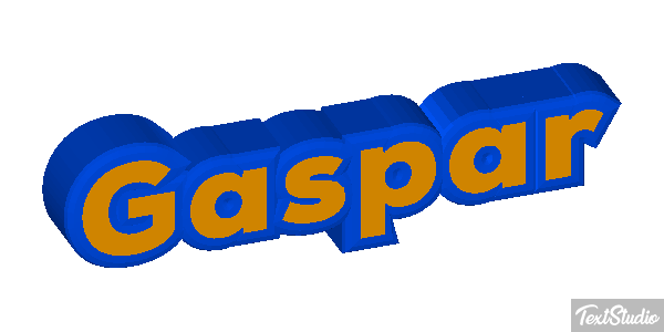 Gaspar Efecto de texto