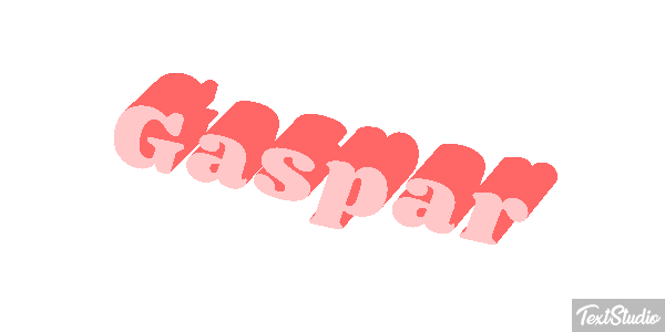 Gaspar Efecto de texto