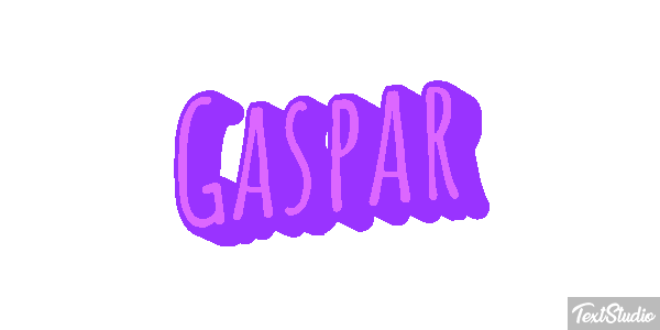Gaspar Efecto de texto