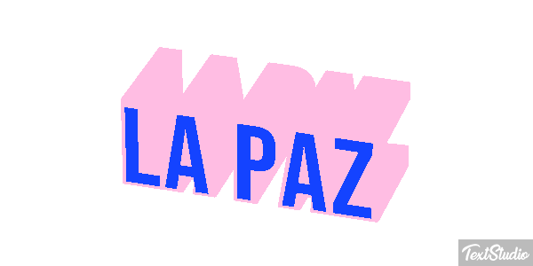 La Paz Effetto testo