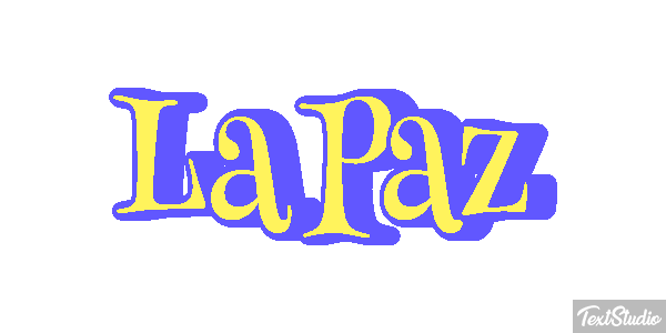 La Paz Effetto testo