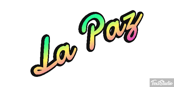 La Paz Effetto testo