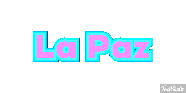 La Paz Effetto testo