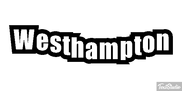 Westhampton Text effect