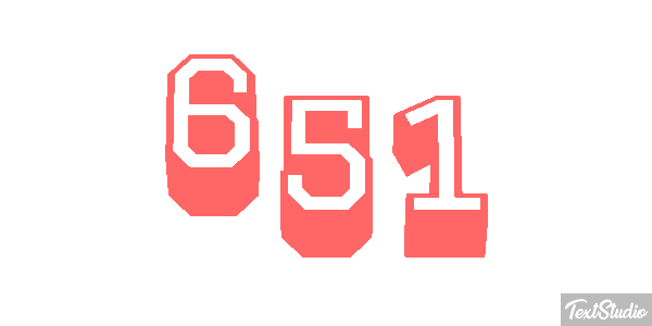 651 Текстовый эффект