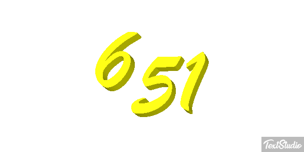 651 Текстовый эффект