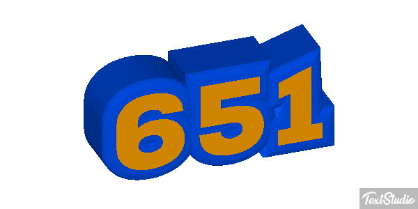 651 Текстовый эффект