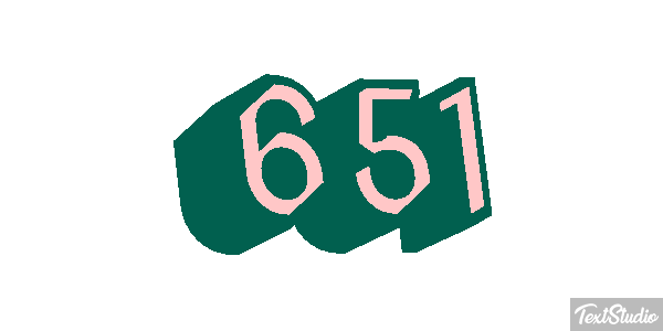 651 Текстовый эффект