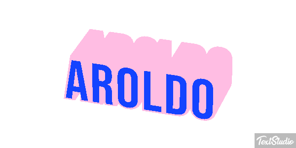Aroldo Effetto testo