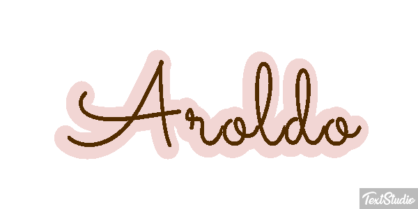 Aroldo Effetto testo