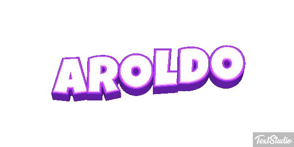 Aroldo Effetto testo