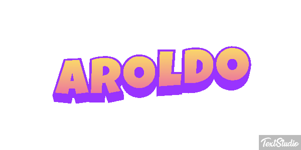 Aroldo Effetto testo