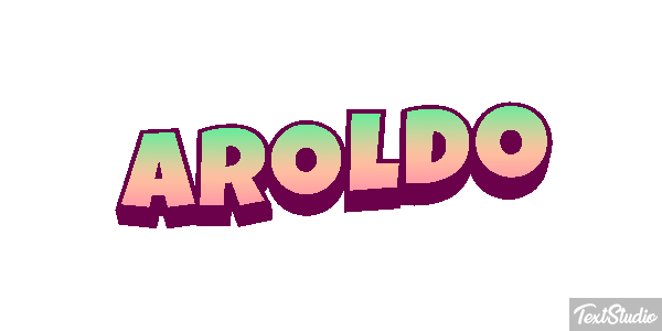 Aroldo Effetto testo
