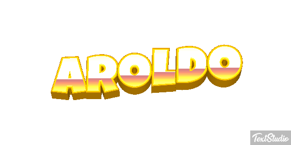 Aroldo Effetto testo