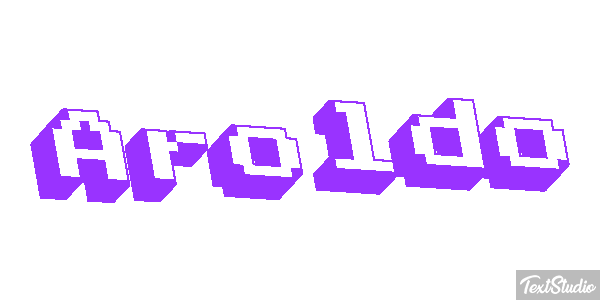 Aroldo Effetto testo