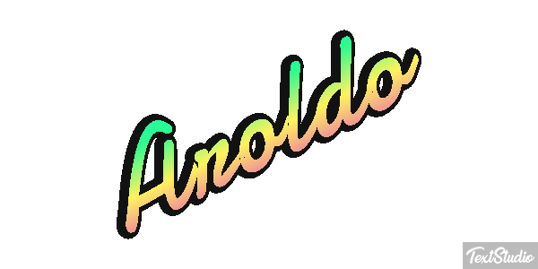 Aroldo Effetto testo