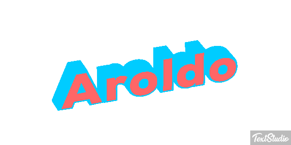 Aroldo Effetto testo