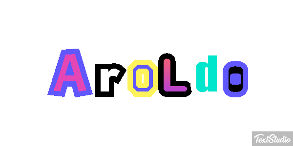 Aroldo Effetto testo
