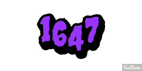 1647 Metin efekti