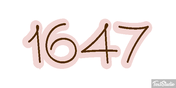 1647 Metin efekti