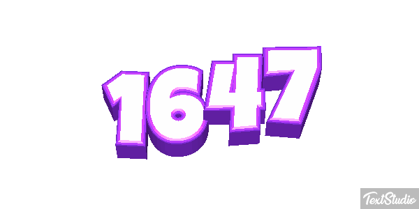 1647 Metin efekti