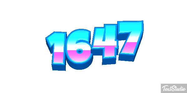 1647 Metin efekti