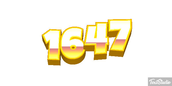 1647 Metin efekti