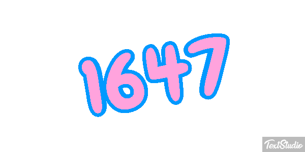 1647 Metin efekti
