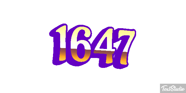 1647 Metin efekti