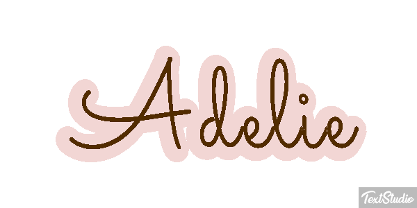 Adélie Effet de texte