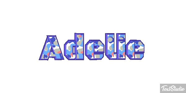 Adélie Effet de texte