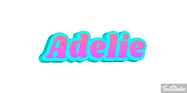 Adélie Effet de texte