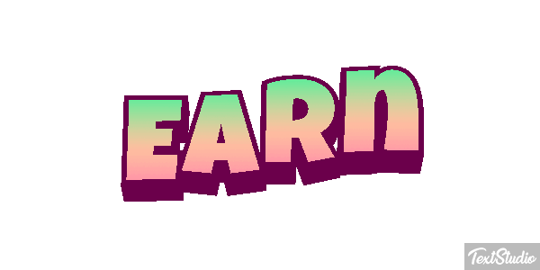 Earn Text effect