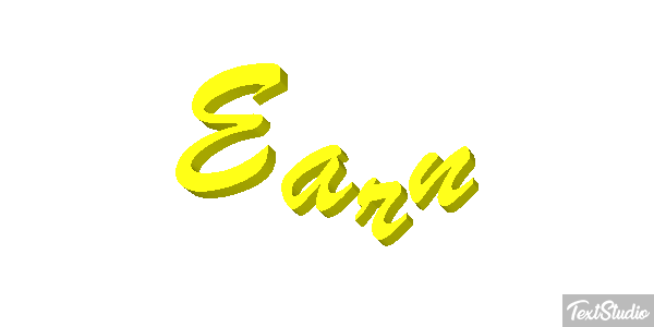 Earn Text effect