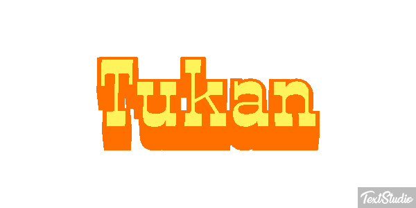 Tukan Texteffekt