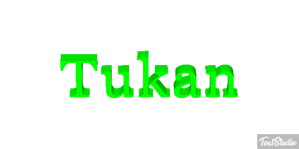 Tukan Texteffekt
