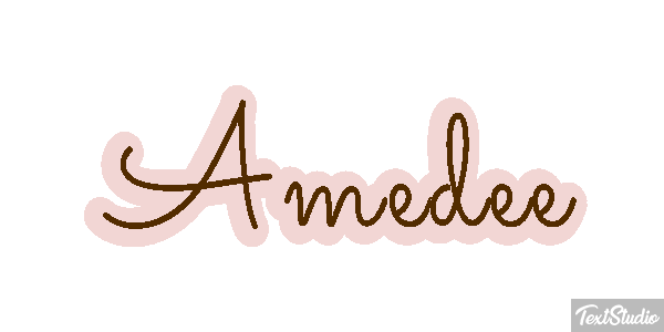 Amédée Tekst effect