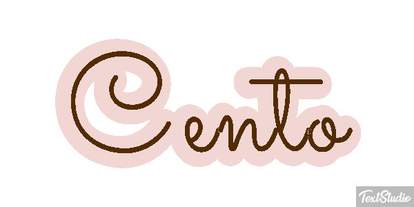 Cento Effetto testo