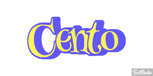 Cento Effetto testo