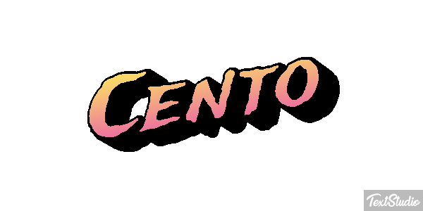 Cento Effetto testo