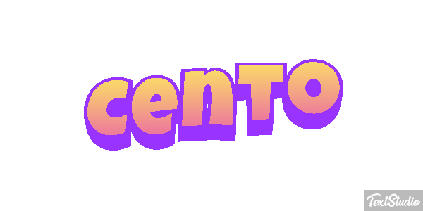 Cento Effetto testo
