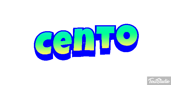 Cento Effetto testo