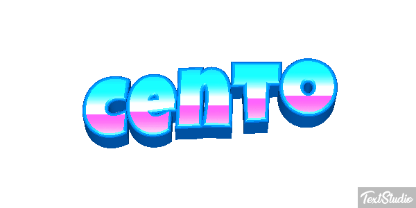 Cento Effetto testo